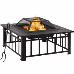 Ce brasero est idéal pour créer un peu plus de chaleur et une ambiance chaleureuse dans votre jardin ou sur la terrasse. Maté ...