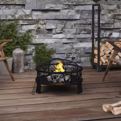 Ce brasero est idéal pour créer un peu plus de chaleur et une ambiance chaleureuse dans votre jardin ou sur la terrasse. Maté ...