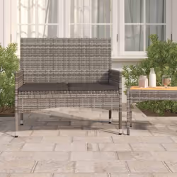 Description générale Profitez d'un moment agréable dans votre espace extérieur avec ce banc à 2 places, un complément parfait ...