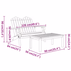 VidaXL 3152130 ensemble de meubles de jardin - Vue supplémentaire 7