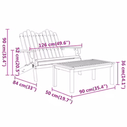 VidaXL 3152133 ensemble de meubles de jardin - Vue supplémentaire 7