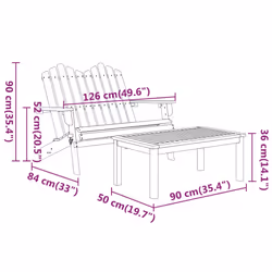 VidaXL 3152136 ensemble de meubles de jardin - Vue supplémentaire 8