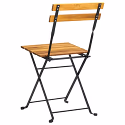 VidaXL 3152106 chaise d'extérieur Terrace Bois d'acacia, Acier - Vue supplémentaire 6