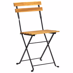 VidaXL 3152107 chaise d'extérieur Terrace Bois d'acacia, Acier