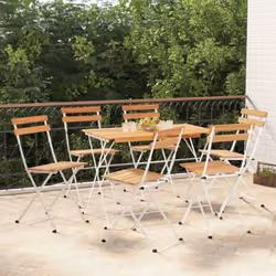 VidaXL 3152108 chaise d'extérieur Terrace Bois d'acacia, Acier