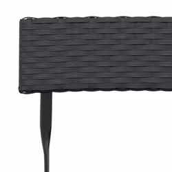 VidaXL 3152112 chaise d'extérieur Terrace Polyuréthane, Acier Noir - Vue supplémentaire 8