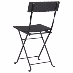 VidaXL 3152113 chaise d'extérieur Terrace Polyuréthane, Acier Noir - Vue supplémentaire 7