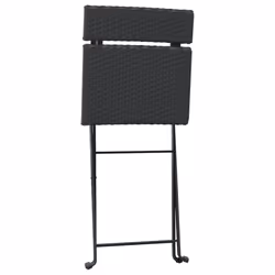 VidaXL 3152114 chaise d'extérieur Terrace Polyuréthane, Acier Noir - Vue supplémentaire 5