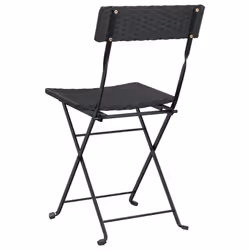 VidaXL 3152114 chaise d'extérieur Terrace Polyuréthane, Acier Noir - Vue supplémentaire 7