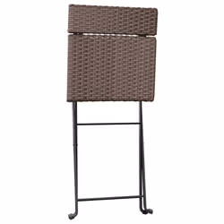 VidaXL 3152116 chaise d'extérieur Terrace Polyuréthane, Acier Marron - Vue supplémentaire 5