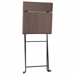 VidaXL 3152117 chaise d'extérieur Terrace Polyuréthane, Acier Marron - Vue supplémentaire 5