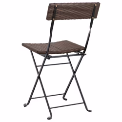 VidaXL 3152117 chaise d'extérieur Terrace Polyuréthane, Acier Marron - Vue supplémentaire 7