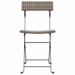 VidaXL 3152119 chaise d'extérieur Terrace Polyuréthane, Acier Gris - Vue supplémentaire 4