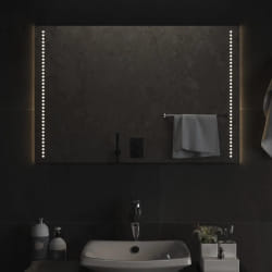VIDAXL Miroir LED Rectangulaire