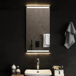 vidaXL Miroir salle de bain LED