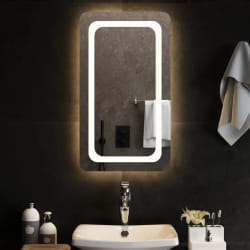 vidaXL Miroir Salle de Bain LED