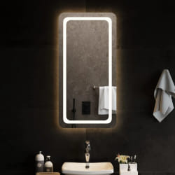vidaXL Miroir à LED 50x100 cm