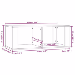 VidaXL 816525 Table à café, latérale et de salon - Vue supplémentaire 8