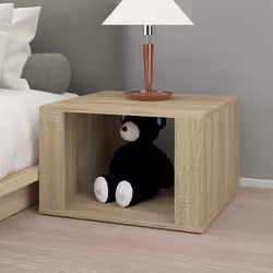 VidaXL 816555 Table de nuit et table de chevet Chêne