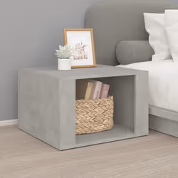 VidaXL 816556 Table de nuit et table de chevet Couleur du béton