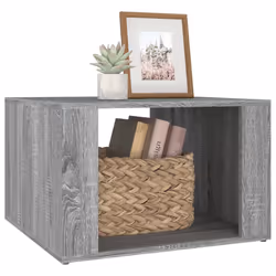 VidaXL 816558 Table de nuit et table de chevet Chêne - Vue supplémentaire 4