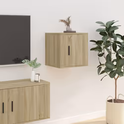 Ce meuble TV mural présente un design élégant et classique, ce qui en fait une extension décorative et pratique de votre déco ...