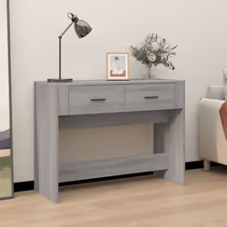 La conception polyvalente de cette table console épurée ajoute du style et du rangement à votre entrée, salon ou couloir. Mat ...