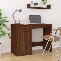 Apportez un air de charme élégant à votre espace de travail ou d'étude avec ce bureau élégant et moderne ! Matériau durable : ...