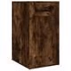 vidaXL Armoire de bureau Chêne fumé 40x49x75 cm Bois d'ingénierie