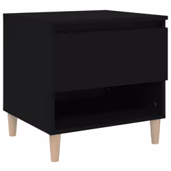 VidaXL 819534, Noir, Bois, 500 mm, 460 mm, 500 mm, 1 pièce(s)