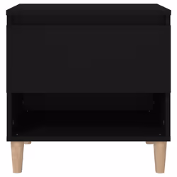 VidaXL 819534 Table de nuit et table de chevet Noir - Vue supplémentaire 5
