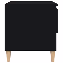 VidaXL 819534 Table de nuit et table de chevet Noir - Vue supplémentaire 6