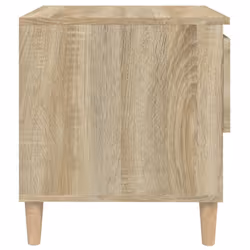 VidaXL 819539 Table de nuit et table de chevet Chêne - Vue supplémentaire 5