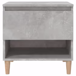 VidaXL 819540 Table de nuit et table de chevet Couleur du béton - Vue supplémentaire 5