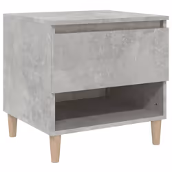 VidaXL 819541, Couleur du béton, Bois, 500 mm, 460 mm, 500 mm, 2 pièce(s)