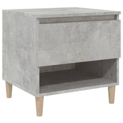 VidaXL 819541 Table de nuit et table de chevet Couleur du béton