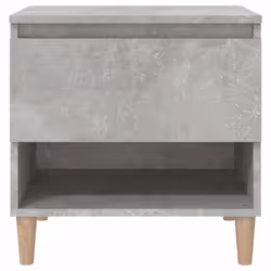 VidaXL 819541 Table de nuit et table de chevet Couleur du béton - Vue supplémentaire 5