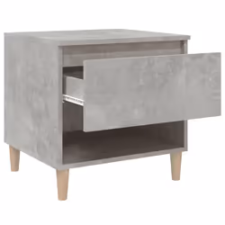 VidaXL 819541 Table de nuit et table de chevet Couleur du béton - Vue supplémentaire 7