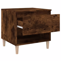 VidaXL 819542 Table de nuit et table de chevet Chêne - Vue supplémentaire 7