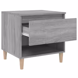 VidaXL 819544 Table de nuit et table de chevet Chêne - Vue supplémentaire 7