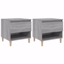 VidaXL 819545, Chêne, Bois, 500 mm, 460 mm, 500 mm, 2 pièce(s)