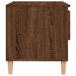 VidaXL 819546 Table de nuit et table de chevet Chêne - Vue supplémentaire 6