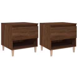 VidaXL 819547, Chêne, Bois, 500 mm, 460 mm, 500 mm, 2 pièce(s)