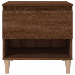 VidaXL 819547 Table de nuit et table de chevet Chêne - Vue supplémentaire 4