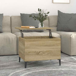 Vidaxl - Table basse Chêne sonoma 60x44,5x45 cm Bois d'ingénierie