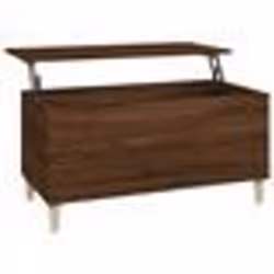 vidaXL Table basse Chêne marron 90x44,5x45 cm Bois d'ingénierie