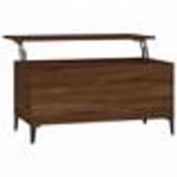 vidaXL Table basse Chêne marron 90x44,5x45 cm Bois d'ingénierie