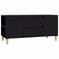 VidaXL 819597, Noir, Bois, Bois, 1020 mm, 445 mm, 500 mm