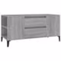 vidaXL Meuble TV Sonoma gris 102x44,5x50 cm Bois d'ingénierie
