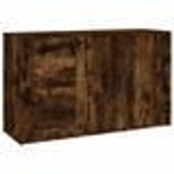 vidaXL Buffet Chêne fumé 100x33x59,5 cm Bois d'ingénierie